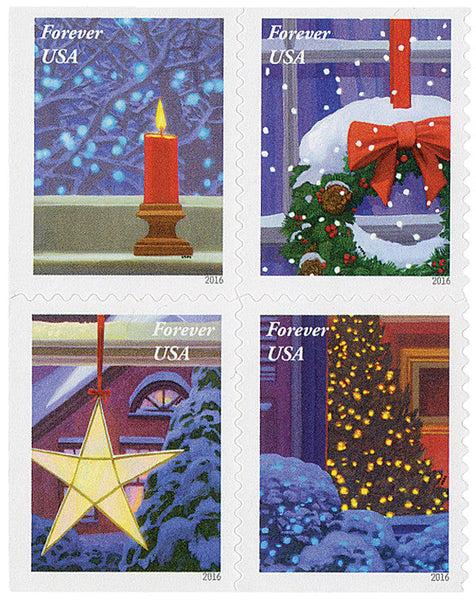 2016 Holiday Windows Forever Stamps: 20 vs. 100 Deal Guide