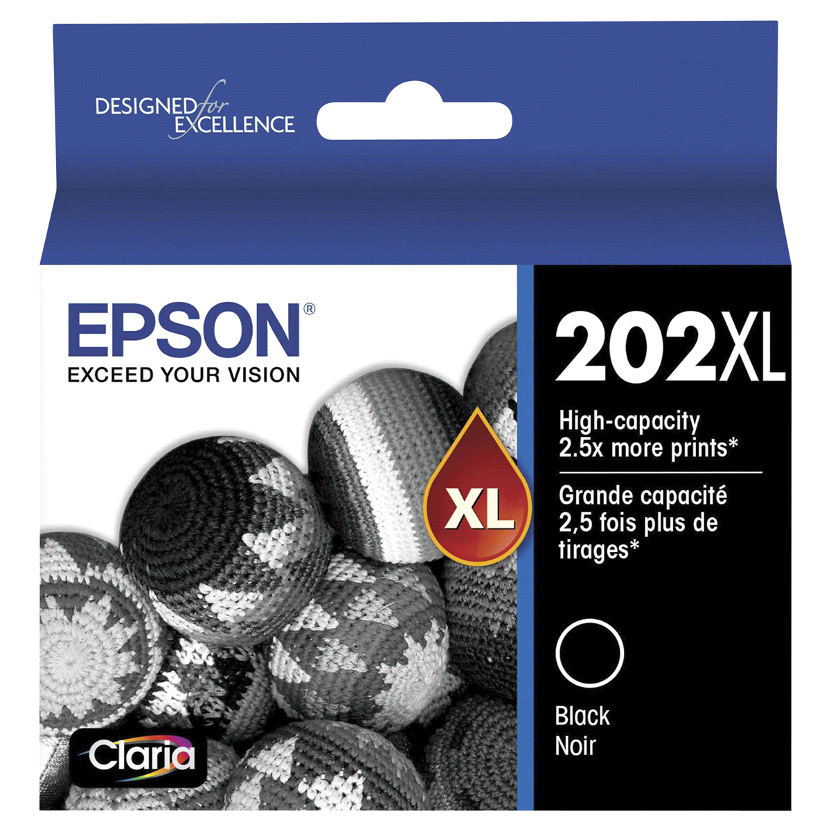 New, Pre-Owned - Epson 202XL High Capacity Black Ink Cartridge