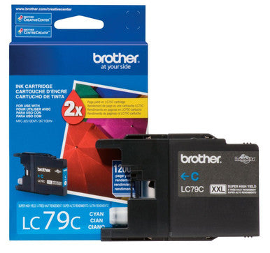 New, Pre-Owned - Brother LC79 Cyan Ink Cartridge