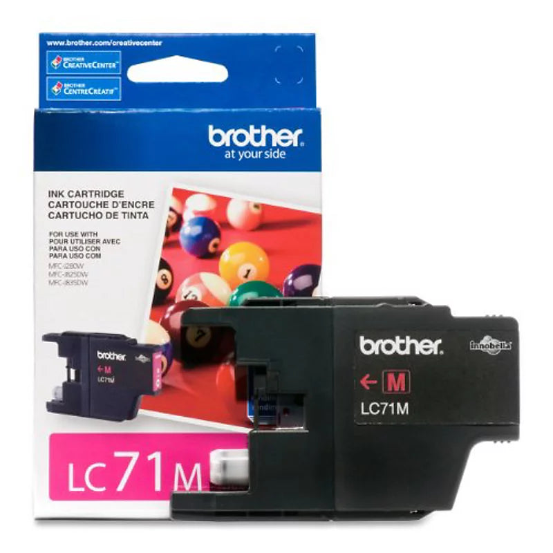 New, Pre-Owned - Brother LC71 Magenta Ink Cartridge