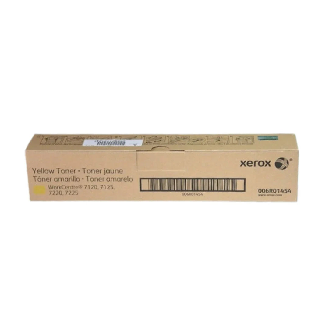 New, Pre-Owned - Xerox Work Centre 7120,7125,7220 Standard Yield Yellow Toner Cartridge, 006R01454