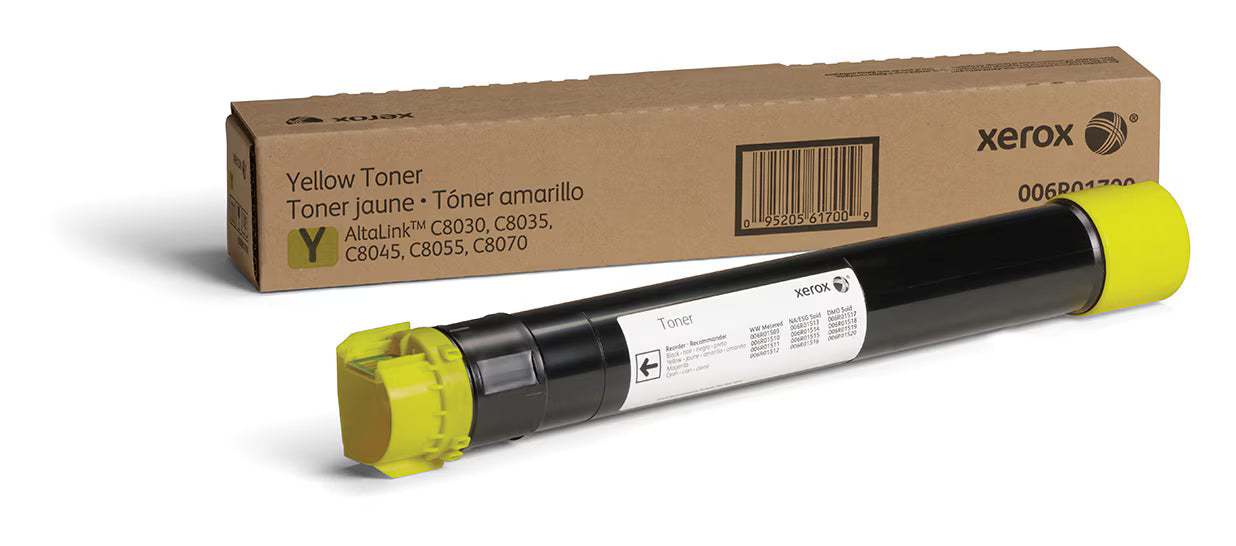 New, Pre-Owned - Xerox ATLALINK C8030, C8035 Standard Yield Yellow Toner Cartridge, 006R01700