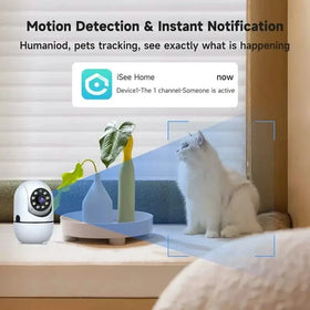 2-Pack: Wireless Security Cameras – 355° Rotation, Night Vision, Motion Detection, Two-Way Audio