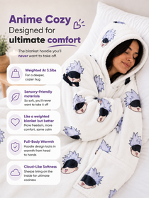 Gojo Blanket Hoodie