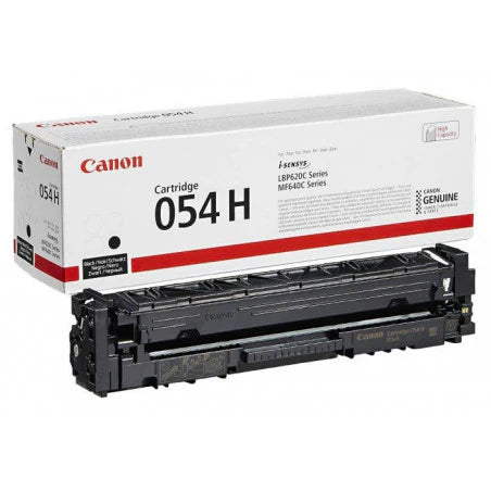 New, Pre-Owned - Canon 054H High-Yield Black LaserJet Toner Cartridge, 3028C001