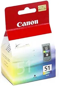 New, Pre-Owned - Canon CL-51  High Yield Tri-Color Ink Cartridge, 0618B002
