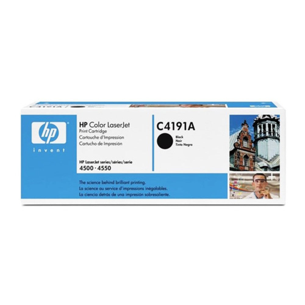 New, Pre-Owned - HP C4191A Black Toner Cartridge