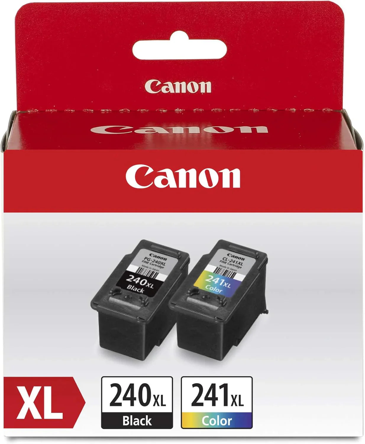 New, Pre-Owned - Canon 240XL/241XL Black and Color Combo Pack High-Yield Ink Cartridge