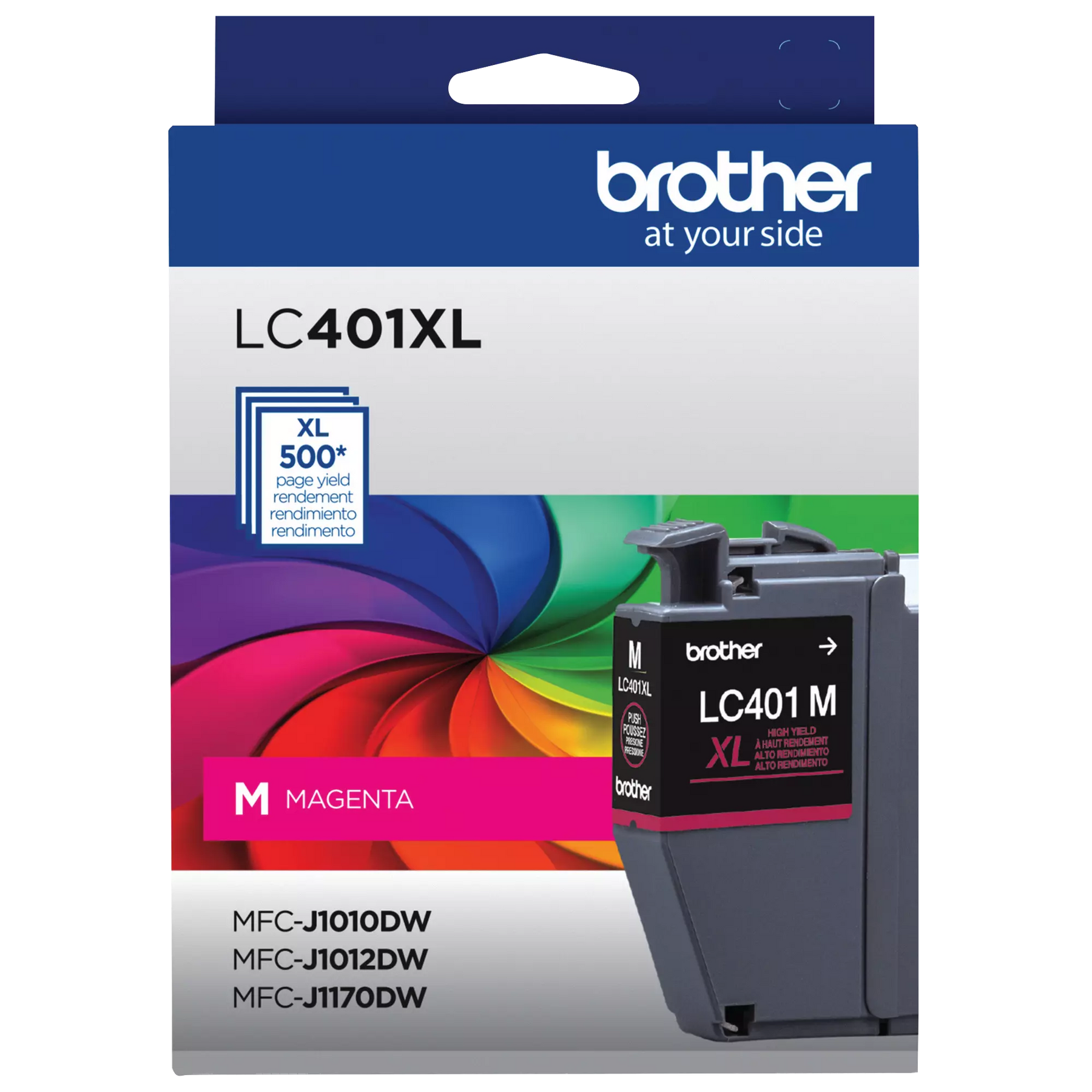 New, Pre-Owned - Brother LC401XL High Yield Magenta Ink Cartridge