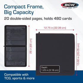 Z-Folio 12-Pocket LX Album - black (Copy)