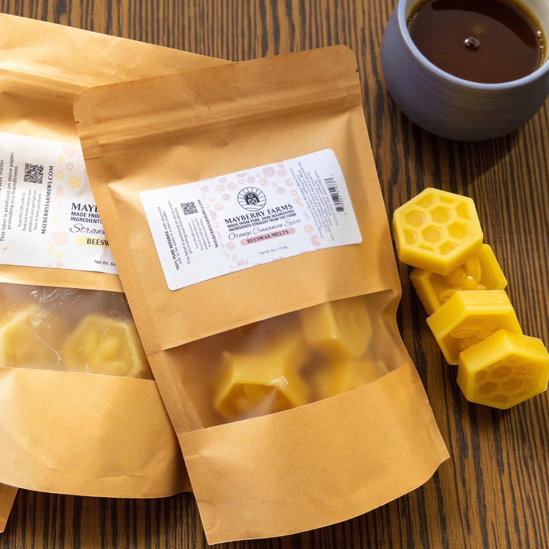 100% Pure Beeswax Melts | Natural Air Freshener from Mayberry Farms