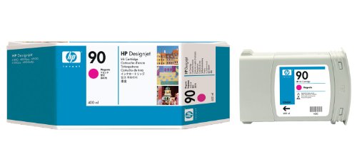 New, Pre-Owned - HP 90 400-ml (C5063A)Magenta Ink Cartridge