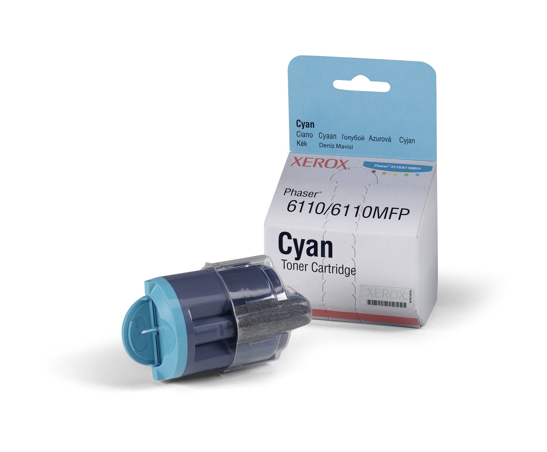 New, Pre-Owned - Xerox Phaser 6110 Cyan Standard Capacity Toner Cartridge - 106R01271