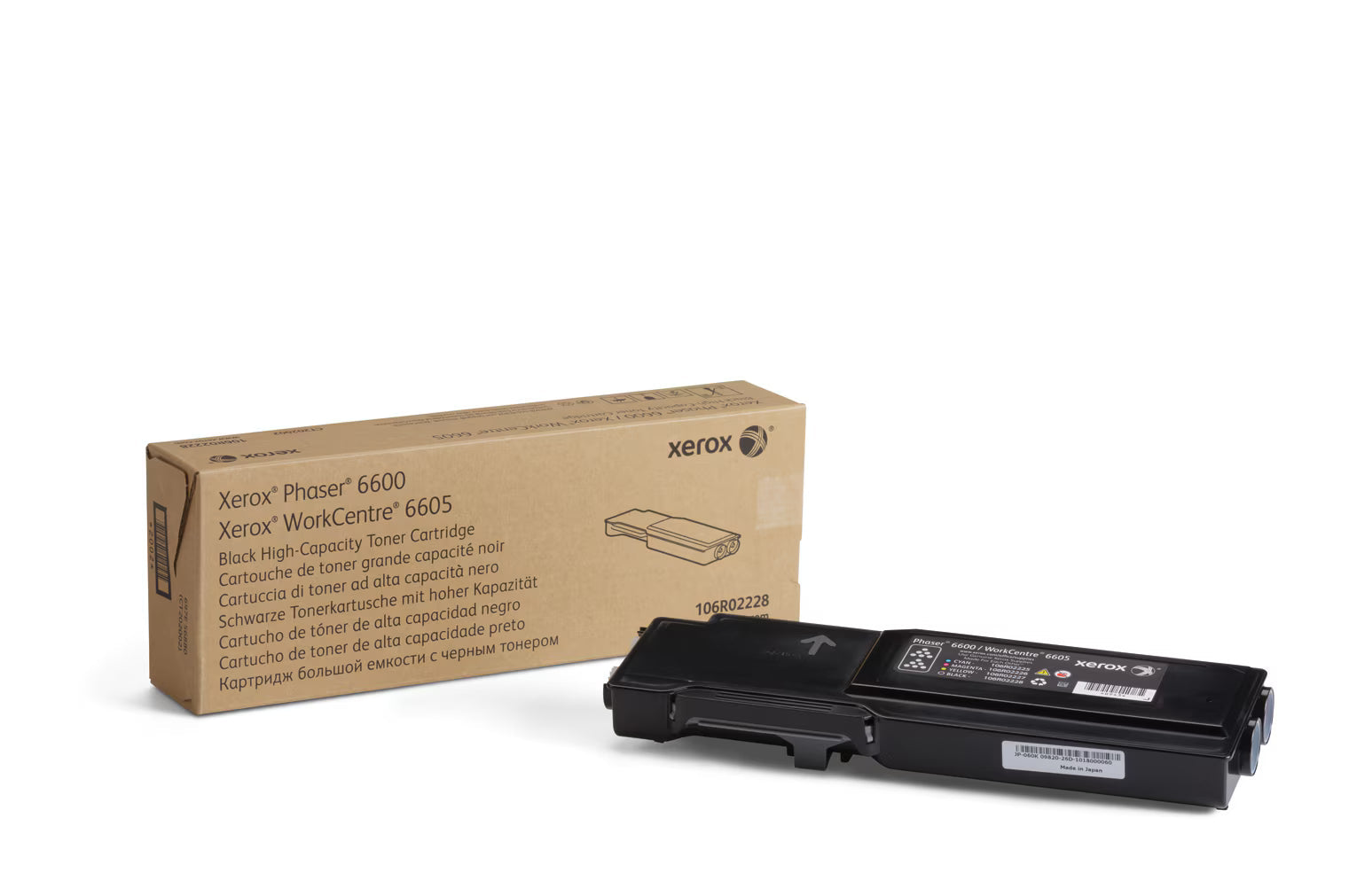 New, Pre-Owned - Xerox Work Center 6600 High Yield Black Toner Cartridge, 106R02228