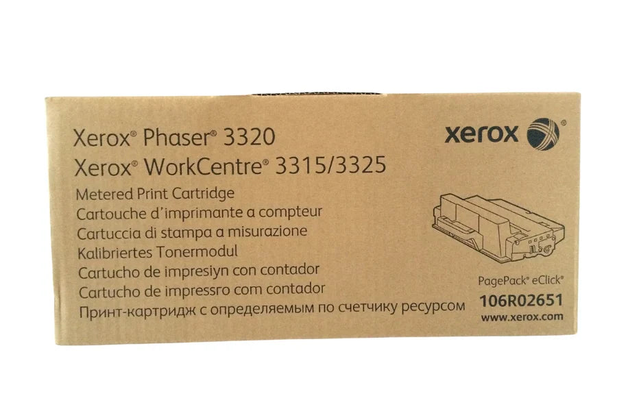New, Pre-Owned - Xerox Phaser 3320 Black Toner Cartridge, 106R02651