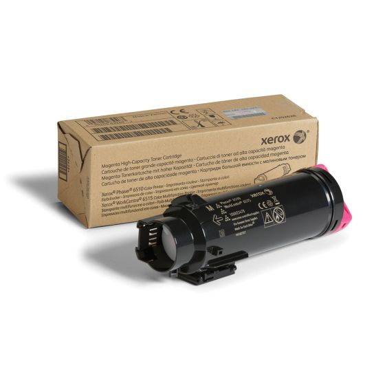 New, Pre-Owned - Xerox PHASER 6510/6515 Extra High Yield Magenta Toner Cartridge, 106R03490