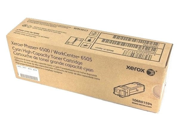 New, Pre-Owned - Xerox PHASERS 6500/6505 High Yield Toner Cartridge, 106R01594