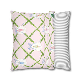 Nutcracker Ballet Velvet Pillow Cover