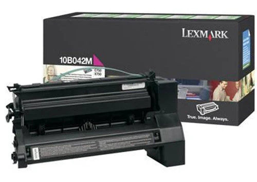 New, Pre-Owned - Lexmark C750 High Yield Magenta Toner Cartridge, 10B042M