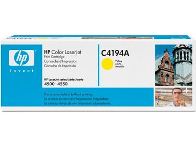 New, Pre-Owned - HP C4194A Yellow Toner Cartridge