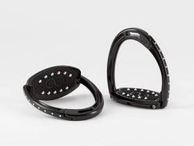 American Equus Elite "Escape" Crystal Edition Safety Stirrups