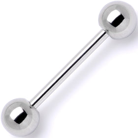 14G Stainless Steel Barbell Tongue Ring 5/8 6mm