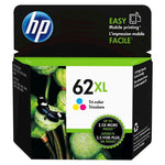 New, Pre-Owned - HP 62XL (C2P07AN) Tri-Color Ink Cartridge