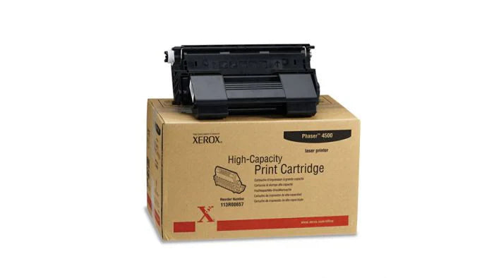 New, Pre-Owned - Xerox 113R00657 High Yield Black Toner Cartridge