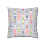 Grandmillenial Nutcracker Velvet Pillow Cover