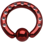 8G INDUSTRIAL PUNCHED Red TITANIUM BCR