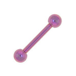 Solid Titanium Pink Barbell 5/16-3mm
