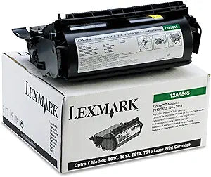 New, Pre-Owned - Lexmark T610 High Yield Black Toner Cartridge, 12A5845