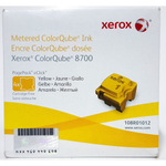 New, Pre-Owned - Xerox Solid Ink 8700 Yellow (4 sticks) (108R00992) (108R01012)