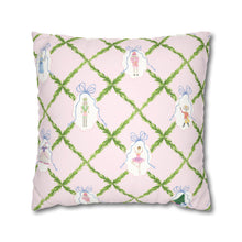 Nutcracker Ballet Velvet Pillow Cover