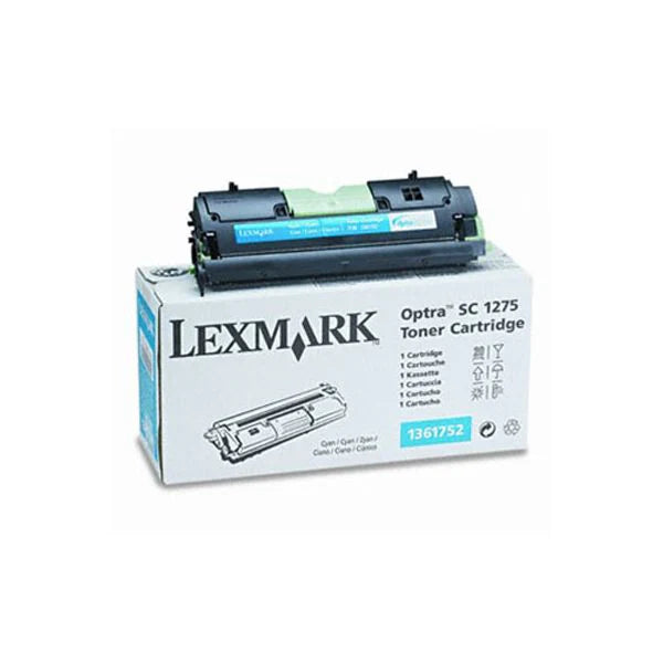 New, Pre-Owned - Lexmark 1361752 Standard Yield Cyan Toner Cartridge