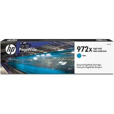 New, Pre-Owned - HP 972X (L0R98AN) Cyan Ink Cartridge