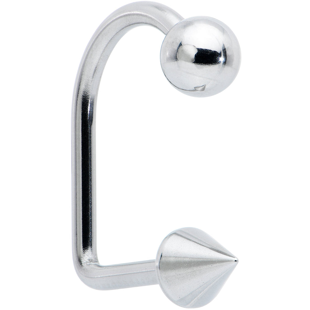 14G Stainless Steel LIPPYLOOP Ball Spike Labret