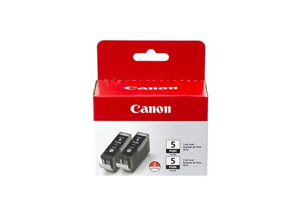 New, Pre-Owned - Canon PGI-5BK 2 Black Ink Cartridge (PGI5BK) - 0628B009