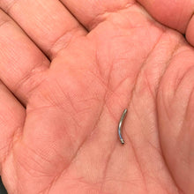 14G 316l Stainless Steel Replacement Curved Barbell 3/8