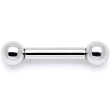 10G Stainless Straight Steel Barbell 1/2 5mm