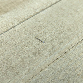 20G Stainless Steel Light Blue Gem Micro Nose Bone