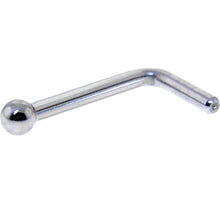 20G Stainless Steel Stainless Steel Micro Ball Nose Ring L-Shaped