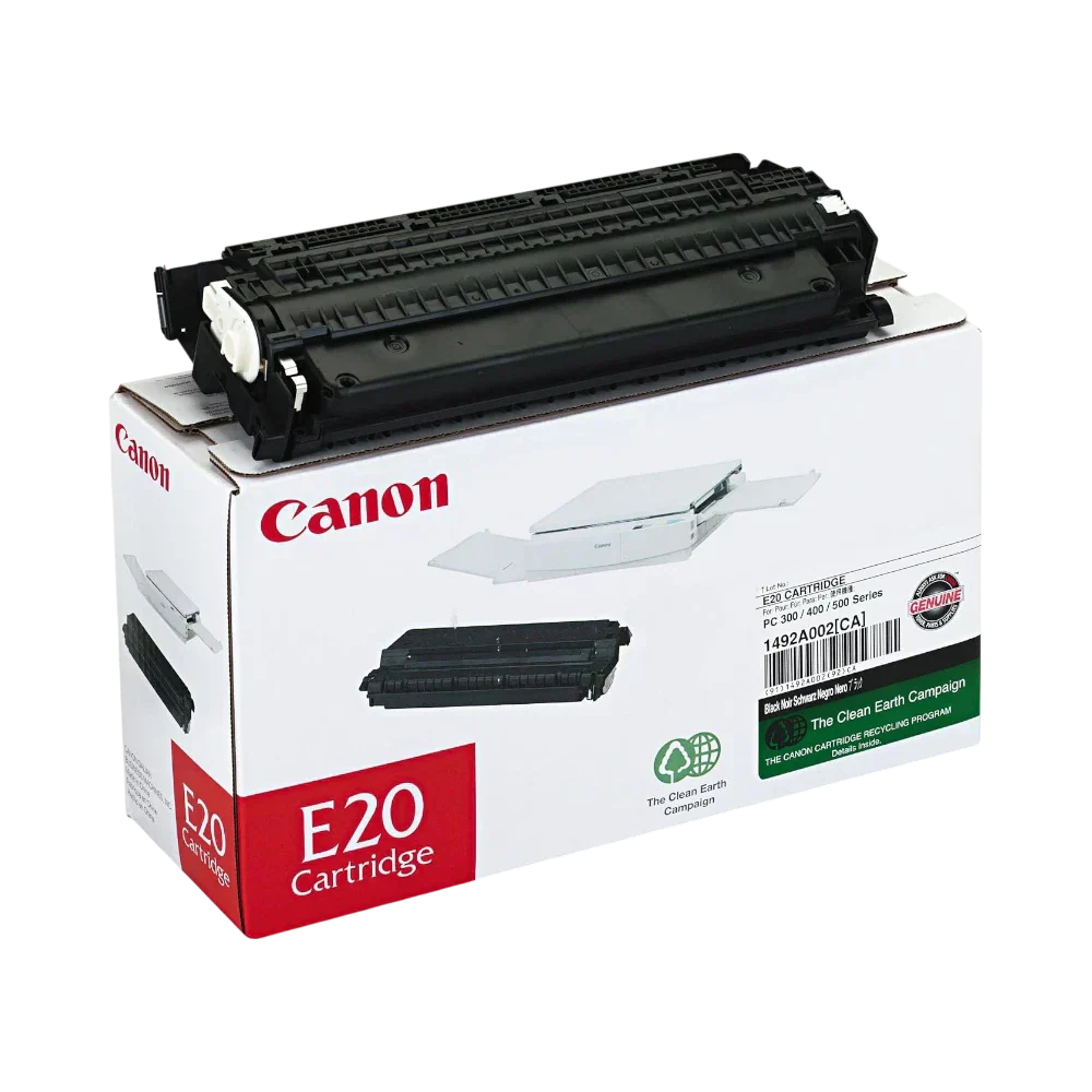 New, Pre-Owned - Canon E20  High Yield Black Toner Cartridge, 1492A002