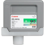 New, Pre-Owned - Canon PFI-301G Standard-Yield Green Ink Cartridge, 1493B001AA