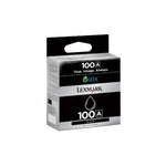 New, Pre-Owned - Lexmark 100A Standard-Yield Black Inkjet Cartridge, 14N0918