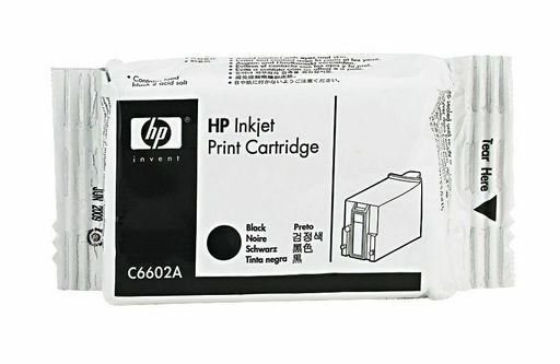 New, Pre-Owned - HP C6602A Black Ink Cartridge