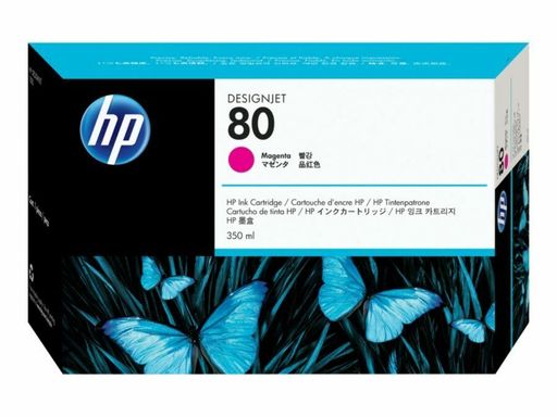 New, Pre-Owned - HP 80 (C4847A) Magenta Ink Cartridge