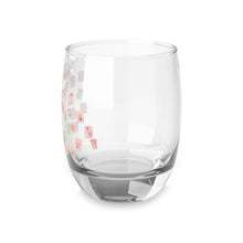 Mah Jong Wine Glass