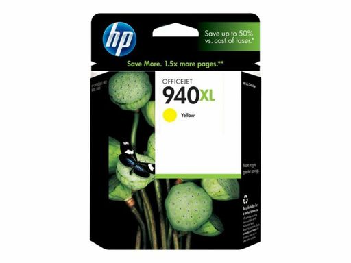 New, Pre-Owned - HP 940XL (C4909AN) Yellow High Yield Ink Cartridge