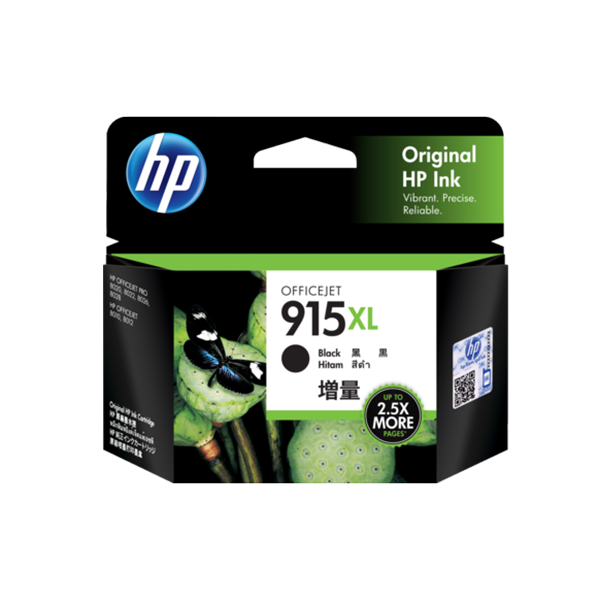 New, Pre-Owned - HP 915XL Black (3YM22AA) Ink Cartridge